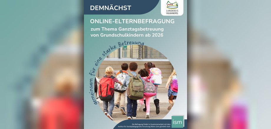 Kopie von Kopie von Einladung zur Online-Elternbefragung (Flyer (A4)) - 1